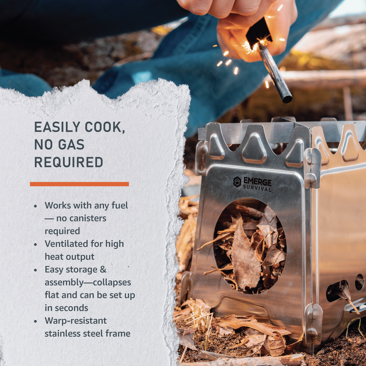 Collapsible Mini Stove