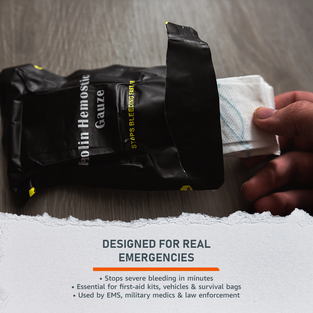 Hemostatic Gauze