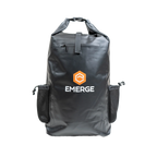 50L Heavy Duty Dry Bag w/ Straps - Black