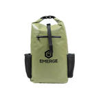 30L Heavy Duty Dry Bag w/ Straps - Olive