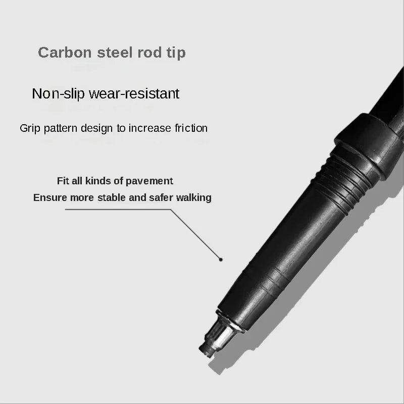 Collapsible Aluminum Trekking Poles with Cork Grips