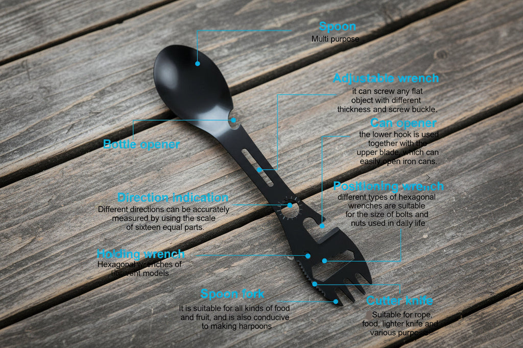 10-in-1 Eating Utensil Multi-Tool