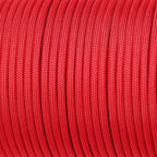 Close-up of red paracord