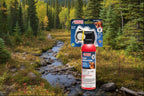 Counter Assault bear deterrent spray with packaging on a white background - offered by the best mountaineering and camping store in New York City, NY, The Adirondack Tool Co.