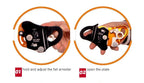 Two views of a fall arrester with instructions on how to use it - offered by the best climbing gear store in New York, The Adirondack Tool Company