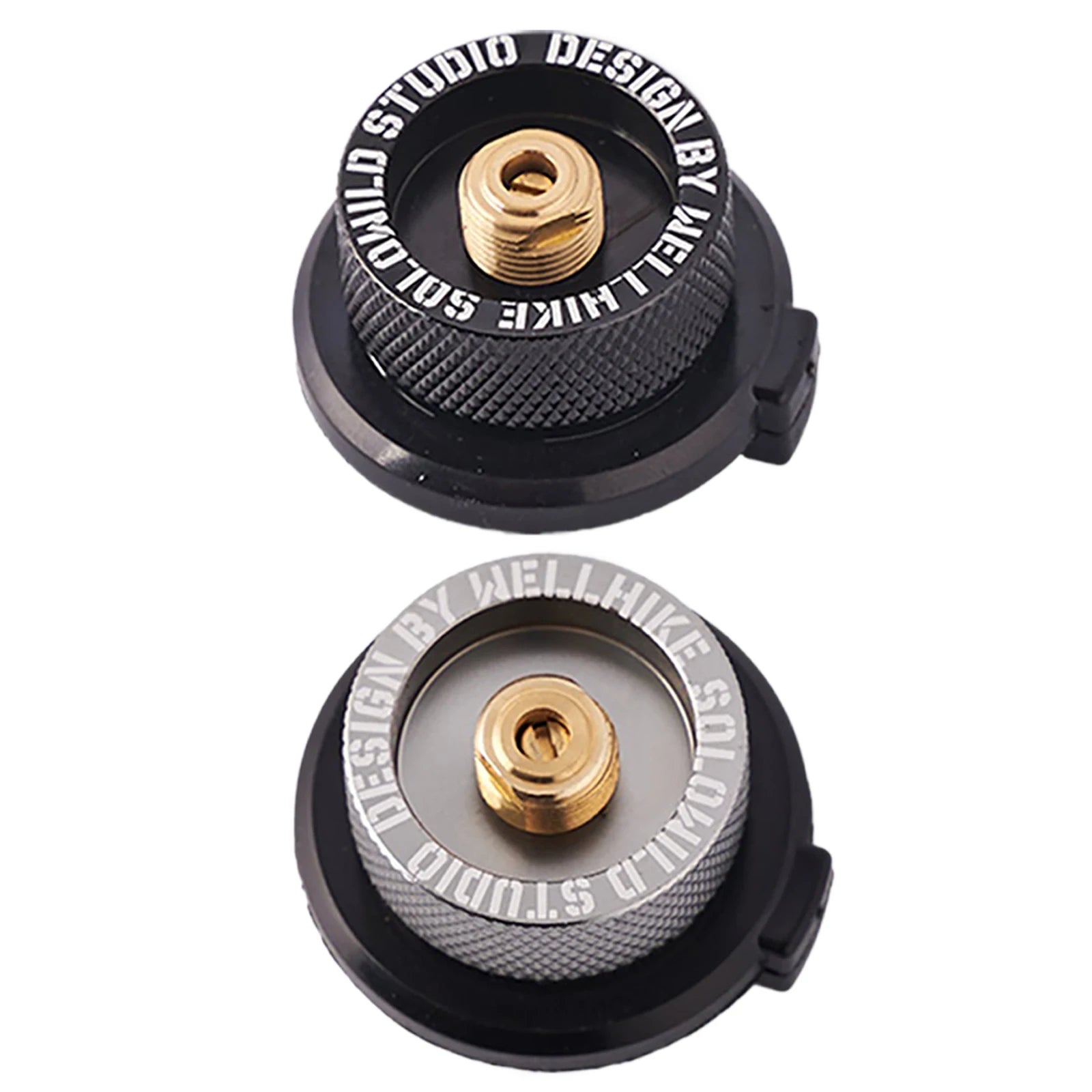 2 Butane and Propane Tank Adapters for Small Cannisters offered by the Northeast's best camping and hiking gear provider, The Adirondack Tool Co.