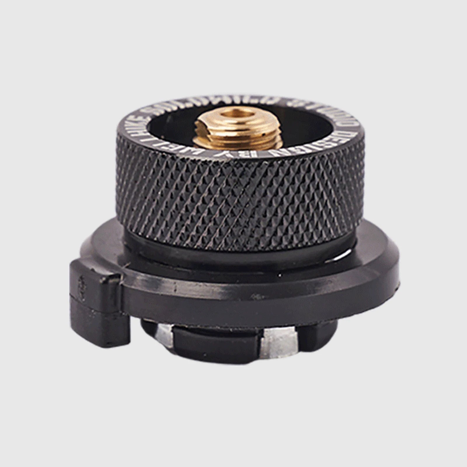 Butane and Propane Tank Adapter for Small Cannisters offered by the Northeast's best camping and hiking gear provider, The Adirondack Tool Co.