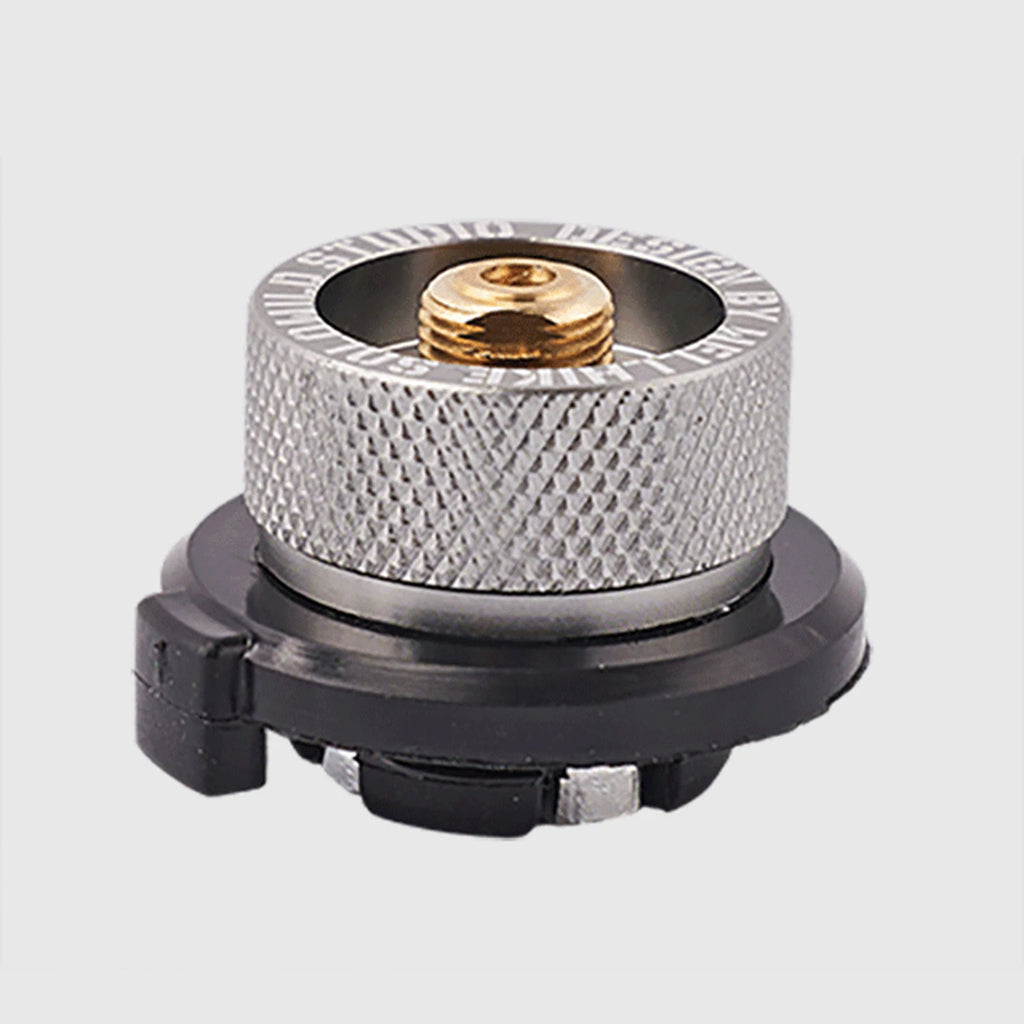 Butane and Propane Tank Adapter for Small Cannisters offered by the Northeast's best camping and hiking gear provider, The Adirondack Tool Co.