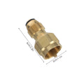 Butane / Propane Tank Valve Adapter for Large Tanks offered by the Northeast's best camping and hiking gear provider, The Adirondack Tool Co.