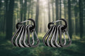 Set of black carabiners on a white background - offered by the best hiking store in New York, The Adirondack Tool Company