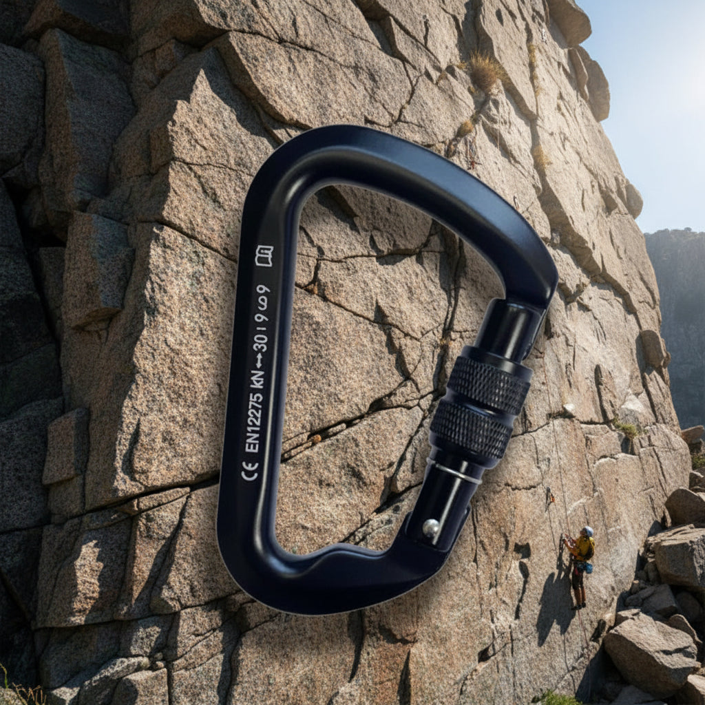 Navy Blue carabiner