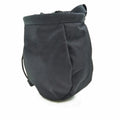 Black chalk bag on a white background - offered by the best hiking and climbing gear store in New Hampshire, The Adirondack Tool Co.