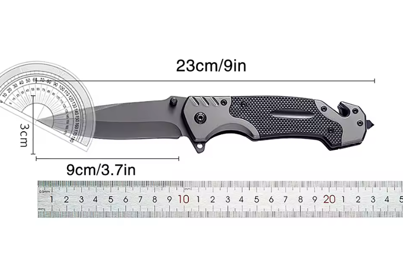 Folding Stainless Steel Hunting/Fishing Knife