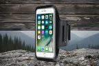 Phone case with arm band on a white background - Offered by The Adirondack Tool Co.