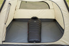 Black goose down sleeping bag offered by the best camping gear store in Vermont, the Adirondack Tool Co.
