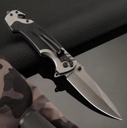 Folding Stainless Steel Survival Knife
