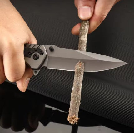 Folding Stainless Steel Survival Knife