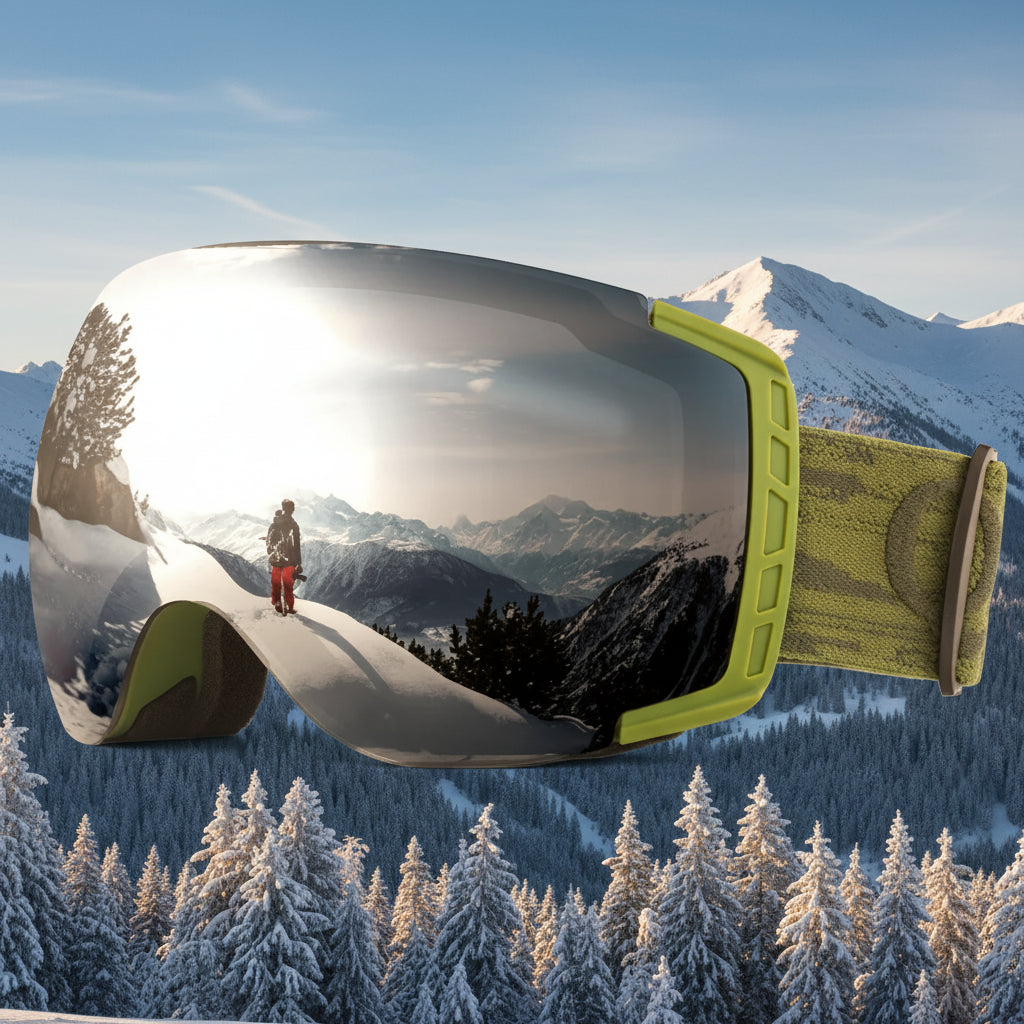 Anti-Fog Ski Goggles Double-Layer UV400 Protection Lenses for Clear Vi – The Adirondack Tool Co