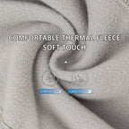 Close-up of the textured fabric of a 'Rockbros' balacava with description of features